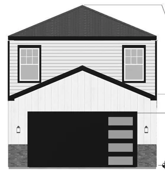 Exterior rendering of this home design in , Houston, TX (Image 3). Exterior rendering of this home design in , Houston, TX (Image 3).