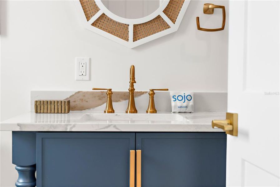 Close-up of interior finishes inside a home in , Sarasota (Image 17).