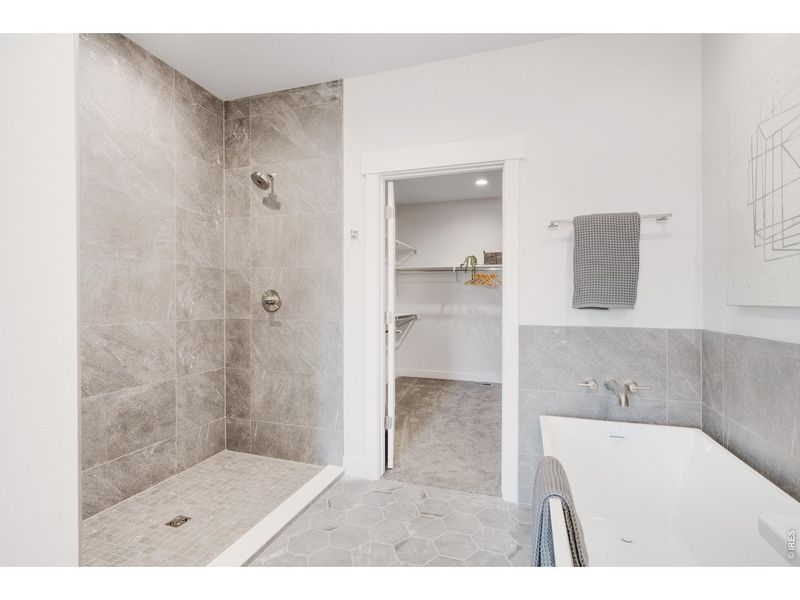 Furnished interior view inside a new home in , Greeley (Image 18).