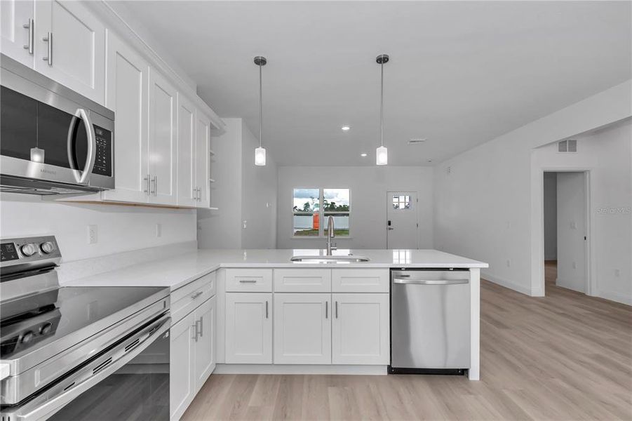 Furnished interior view inside a new home in , Ocala (Image 6).