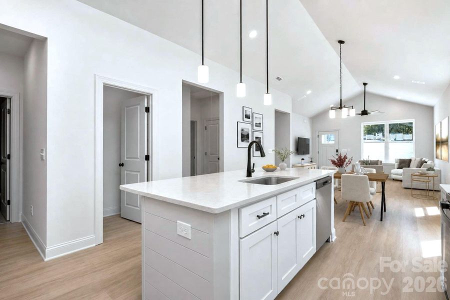 Furnished interior view inside a new home in , Concord (Image 7). Furnished interior view inside a new home in , Concord (Image 7).