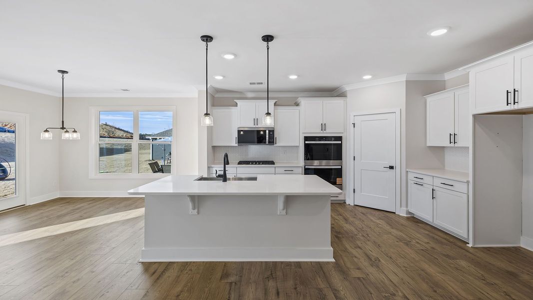 Furnished interior view inside a new home in Whitehawk Meadows, Travelers Rest (Image 8).