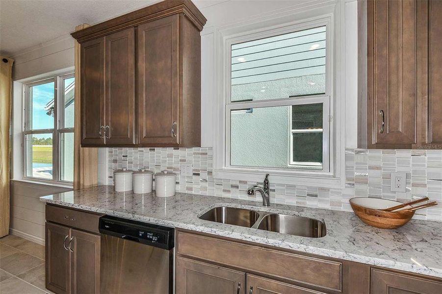 Furnished interior view inside a new home in Del Webb Sunbridge, St. Cloud (Image 23).