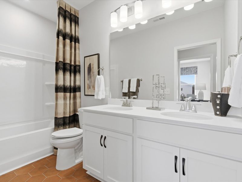 Representative furnished interior of a home built from the Boone by Tri Pointe Homes in Amplitude, Charlotte (Image 6). Representative furnished interior of a home built from the Boone by Tri Pointe Homes in Amplitude, Charlotte (Image 6).