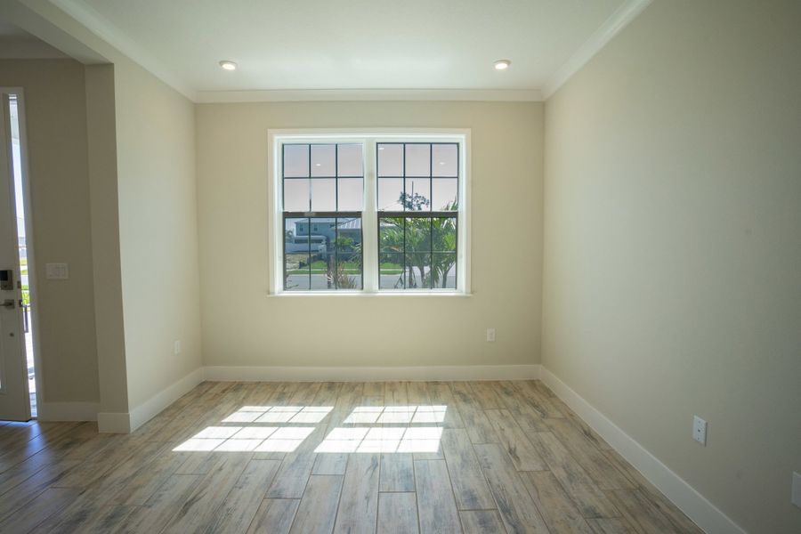 Representative unfurnished interior of a home built from the Orion by Maronda Homes in The Vue, Satellite Beach (Image 27).