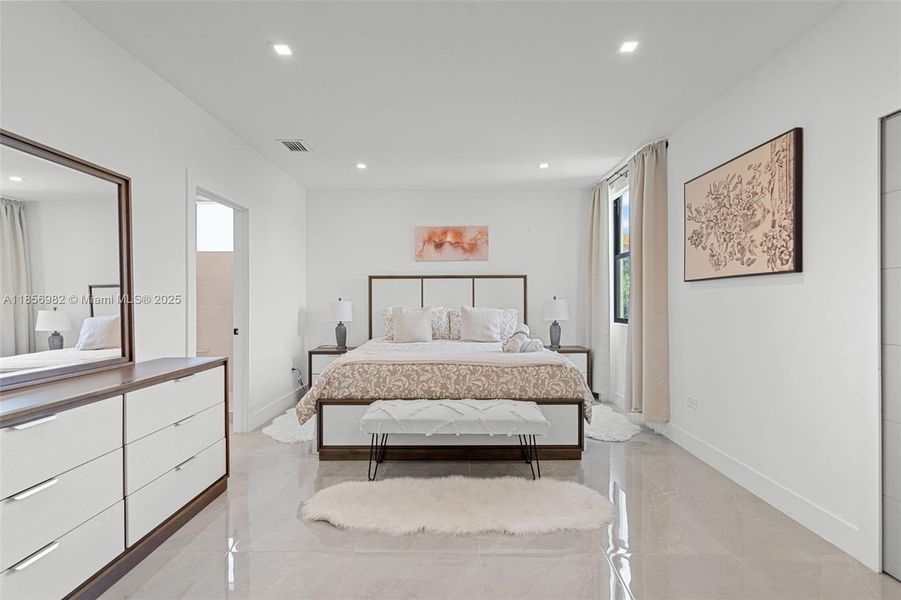 Furnished interior view inside a new home in , Miami (Image 8). Furnished interior view inside a new home in , Miami (Image 8).