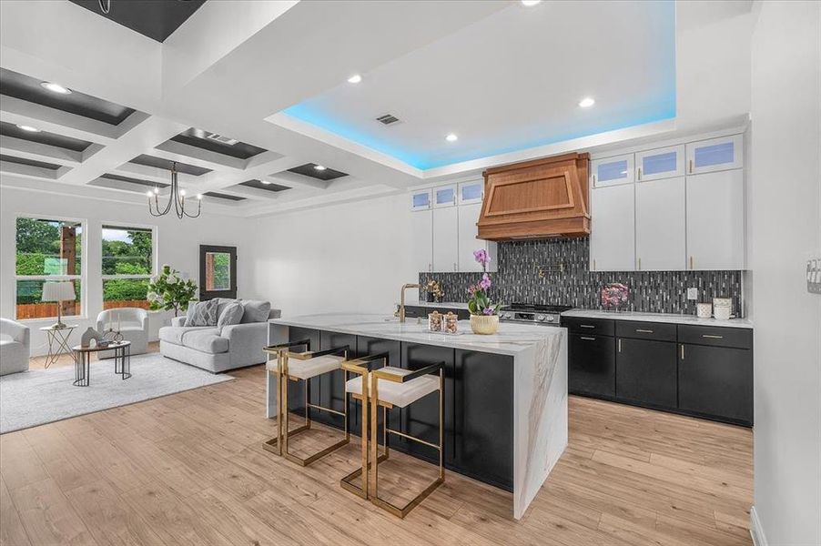 Furnished interior view inside a new home in , Fort Worth (Image 6).