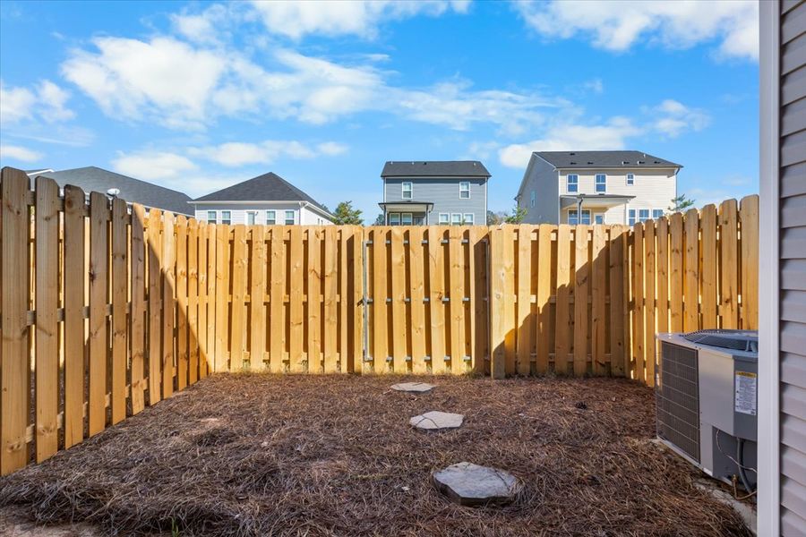 Backyard | 635 Hampton Drive, Private Outdoor Space