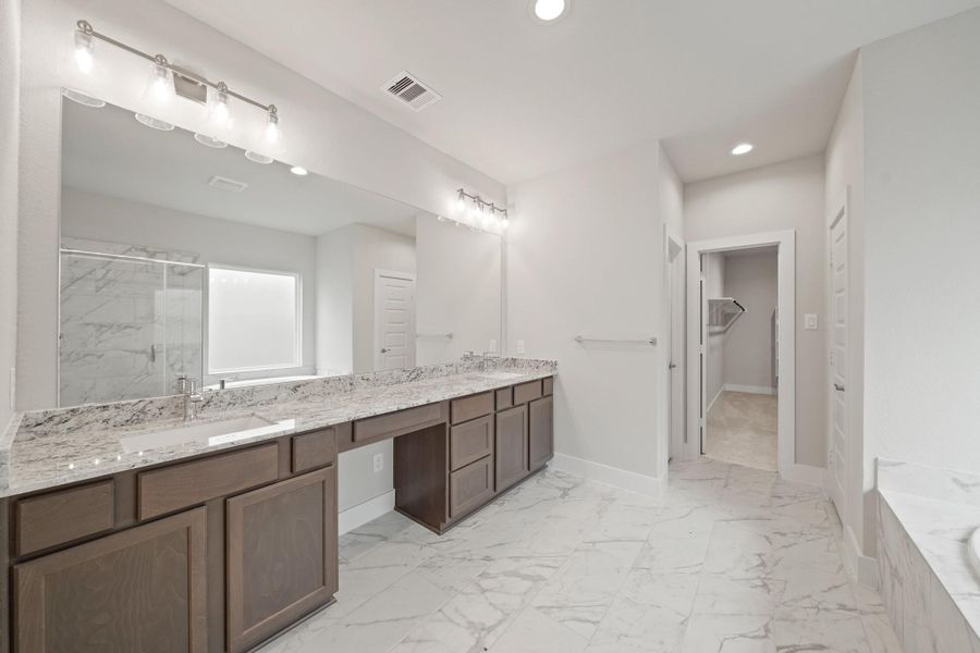 Furnished interior view inside a new home in Barton Creek Ranch, Conroe (Image 4). Furnished interior view inside a new home in Barton Creek Ranch, Conroe (Image 4).