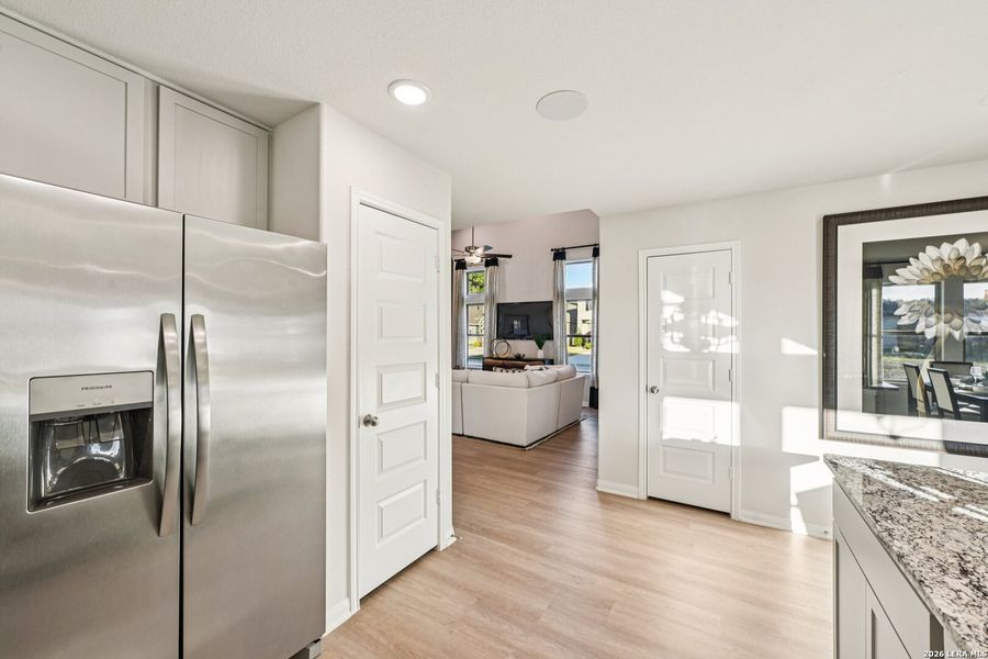 Furnished interior view inside a new home in Red Hawk Landing, San Antonio (Image 9).