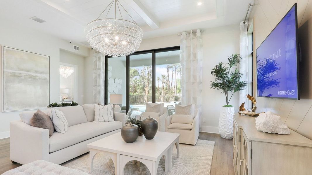 Representative furnished interior of a home built from the Madison by Kolter Homes in The Cove at Park Trace, Stuart (Image 11).