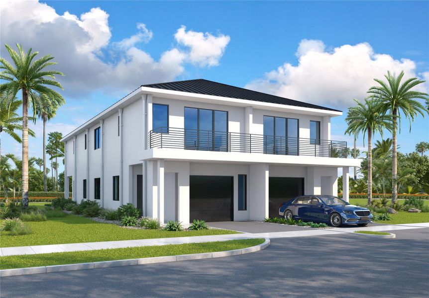 Rendering of front Once Completed