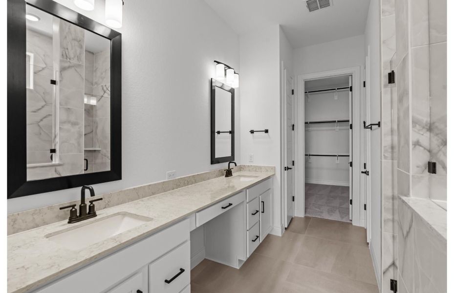 Representative furnished interior of a home built from the Hillsboro by Pulte Homes in Bison Ridge, San Antonio (Image 6). Representative furnished interior of a home built from the Hillsboro by Pulte Homes in Bison Ridge, San Antonio (Image 6).