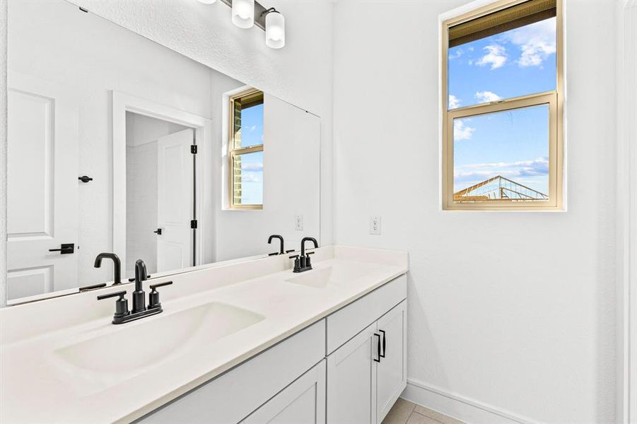 Furnished interior view inside a new home in Gateway Parks, Forney (Image 14).