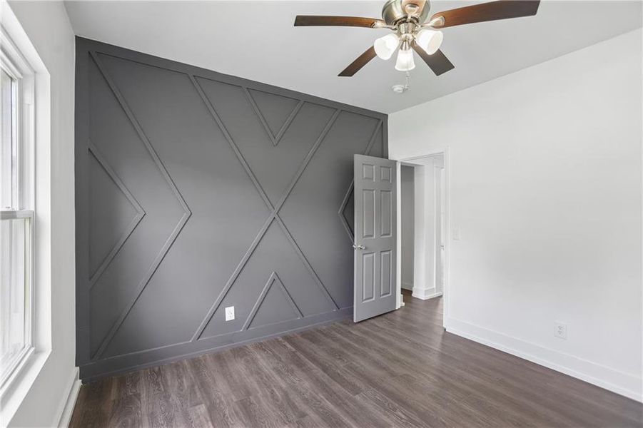 Spacious, unfurnished interior of a new home in , Covington (Image 24).