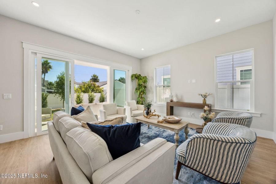 Furnished interior view inside a new home in , Fernandina Beach (Image 41). Furnished interior view inside a new home in , Fernandina Beach (Image 41).