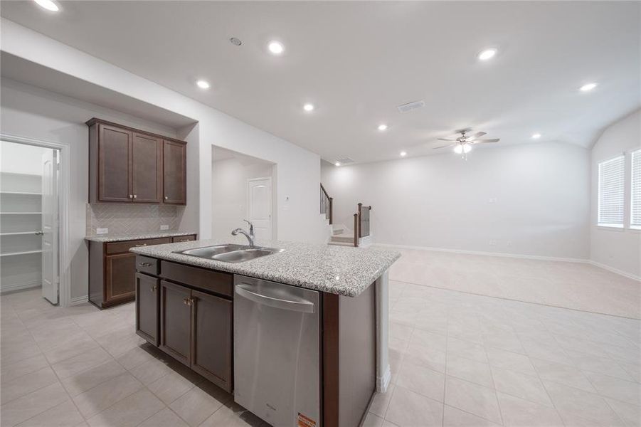 Furnished interior view inside a new home in Lake Pointe: Lake Pointe at Paloma Creek, Little Elm (Image 7).