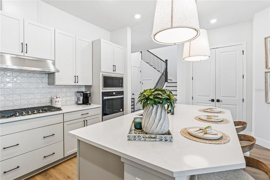 Furnished interior view inside a new home in Emerald Landing at Waterside at Lakewood Ranch – Cottage Series, Sarasota (Image 34). Furnished interior view inside a new home in Emerald Landing at Waterside at Lakewood Ranch – Cottage Series, Sarasota (Image 34).