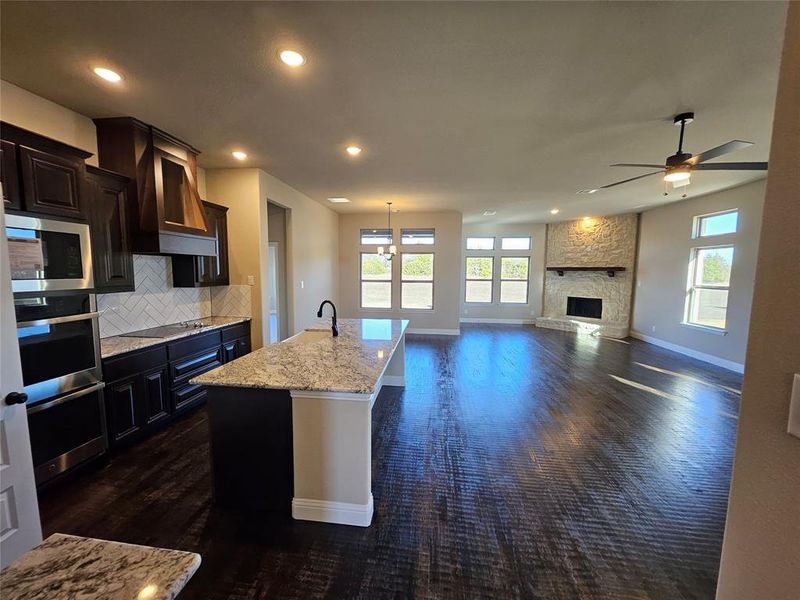 Furnished interior view inside a new home in Trails of Trenton, Trenton (Image 3).