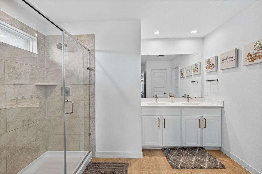 Furnished interior view inside a new home in , Katy (Image 11). Furnished interior view inside a new home in , Katy (Image 11).