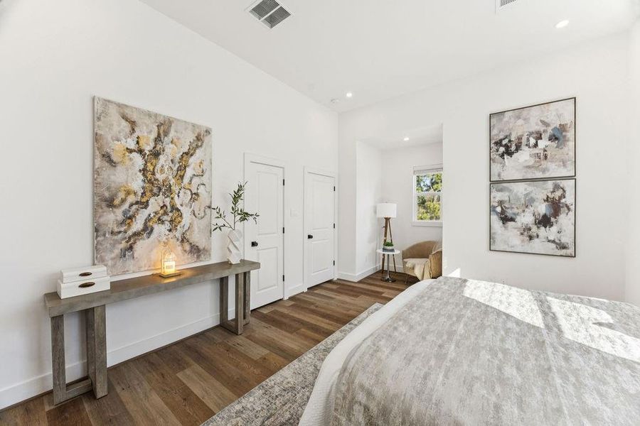 Furnished interior view inside a new home in , Houston (Image 22). Furnished interior view inside a new home in , Houston (Image 22).