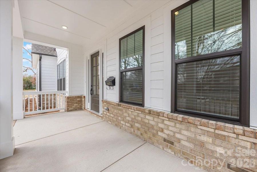 Exterior details and patio area of a home in , Charlotte (Image 4). Exterior details and patio area of a home in , Charlotte (Image 4).