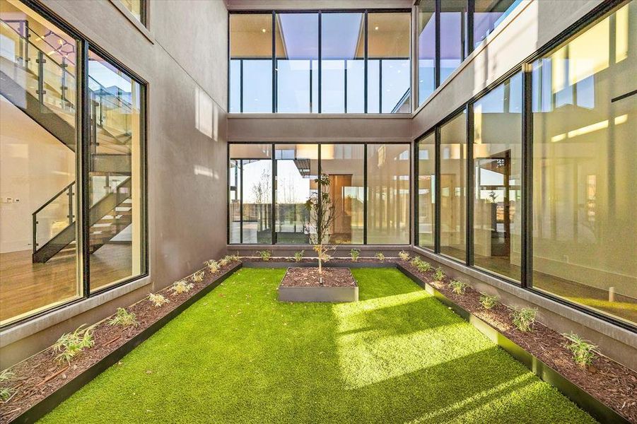 Exterior details and patio area of a home in , Heath (Image 24).
