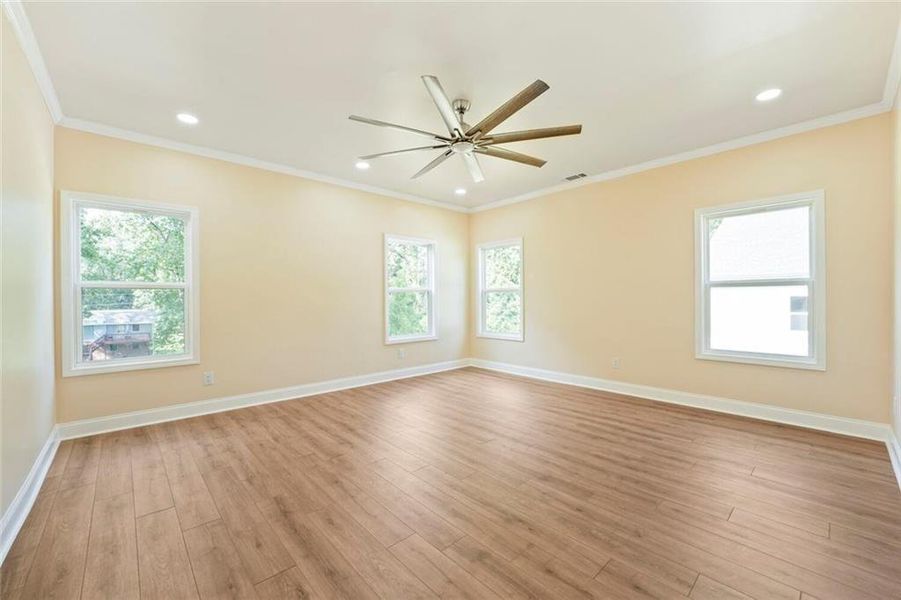 Spacious, unfurnished interior of a new home in , Atlanta (Image 13). Spacious, unfurnished interior of a new home in , Atlanta (Image 13).