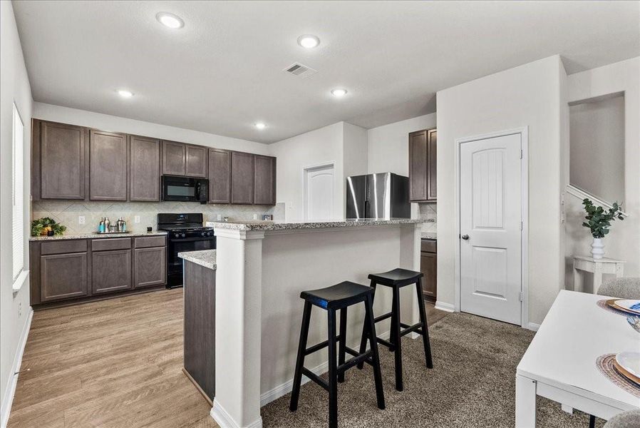 Furnished interior view inside a new home in Mecom Way, Hitchcock (Image 31). Furnished interior view inside a new home in Mecom Way, Hitchcock (Image 31).