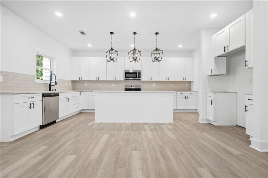 Furnished interior view inside a new home in , Commerce (Image 4).