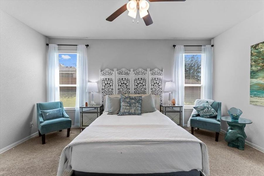 Furnished interior view inside a new home in Lakeview Heights, Azle (Image 22).
