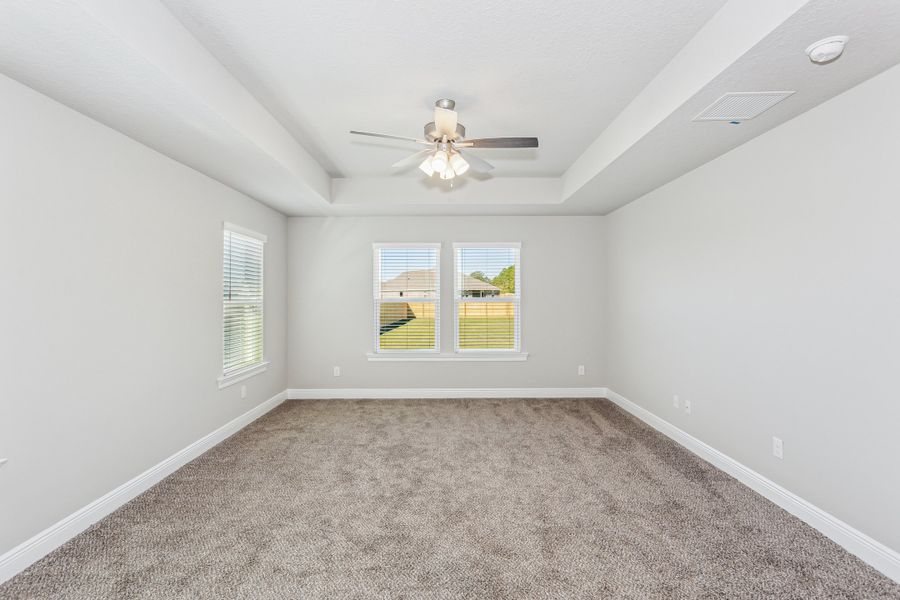Representative unfurnished interior of a home built from the The Sapphire by Herbst Homes in Prosperity Point, Milton (Image 100).