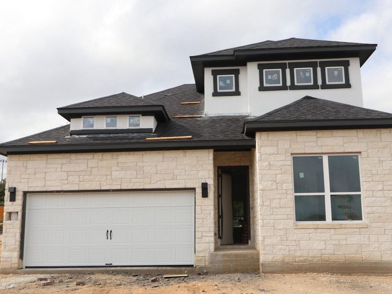In-progress construction of a new home in Heritage, Dripping Springs, TX (Image 3). In-progress construction of a new home in Heritage, Dripping Springs, TX (Image 3).