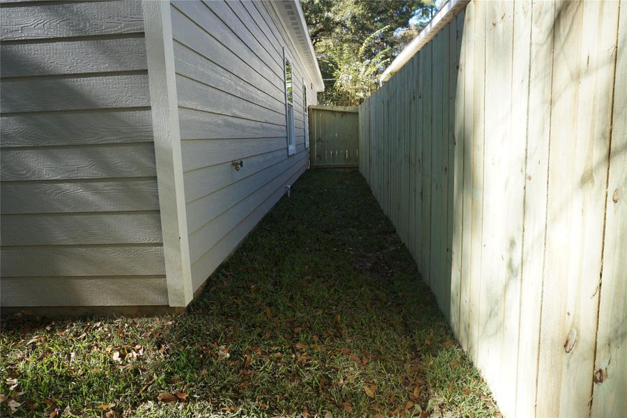 Exterior details and patio area of a home in , Willis (Image 25). Exterior details and patio area of a home in , Willis (Image 25).