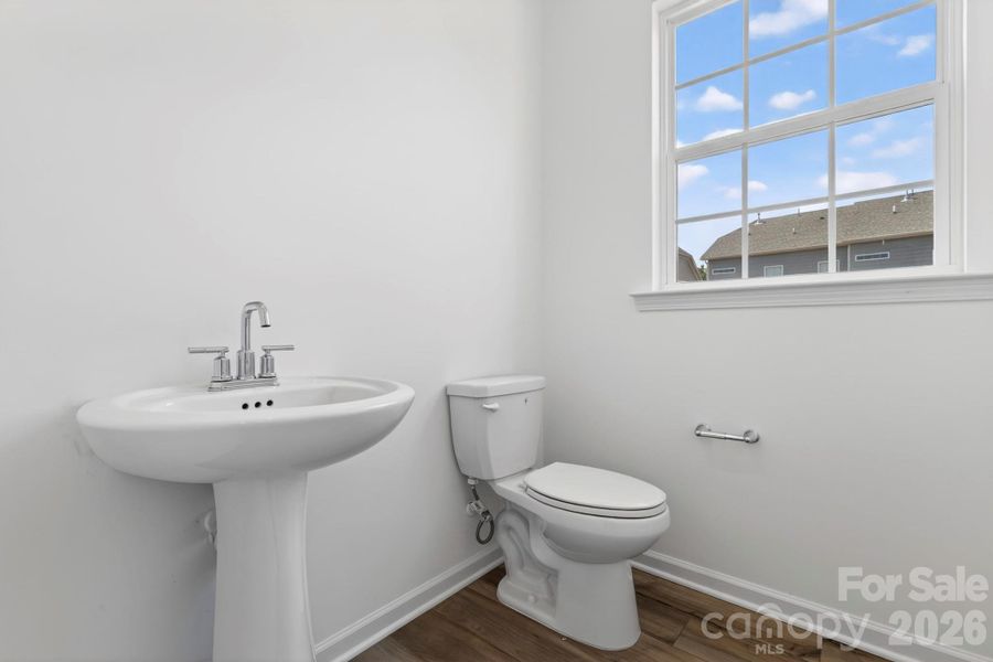 2nd floor half bathroom