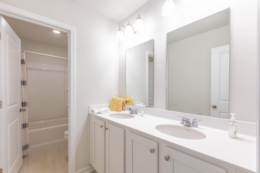 Furnished interior view inside a new home in Mallard Crossing, Summerville (Image 5).
