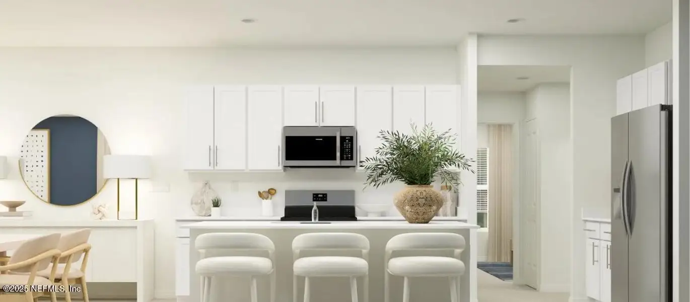 Furnished interior view inside a new home in Saddle Oaks, Jacksonville (Image 5).