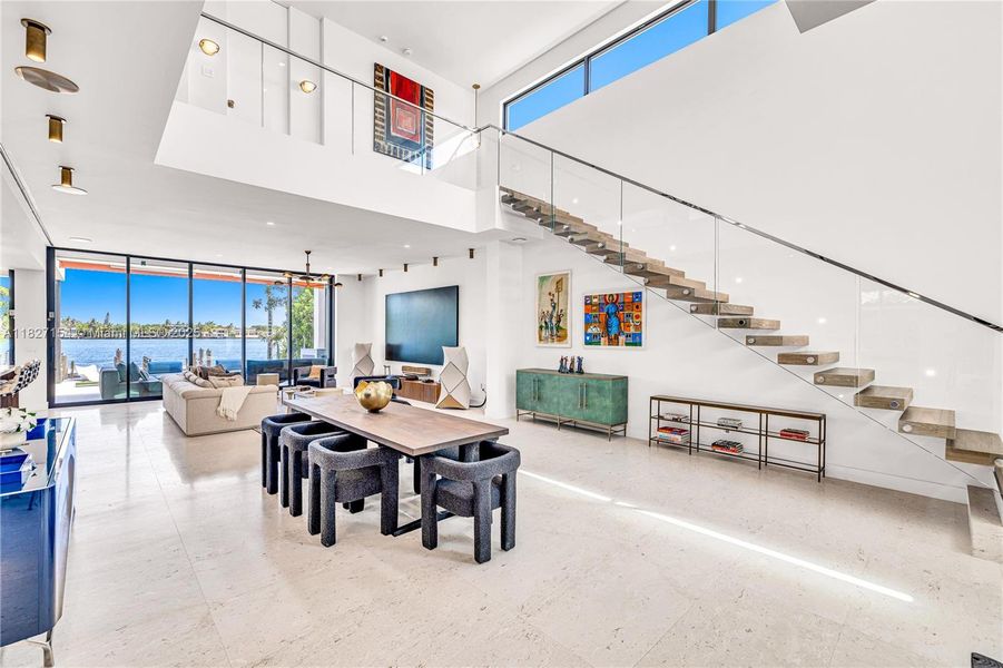 Furnished interior view inside a new home in , Miami Beach (Image 16).