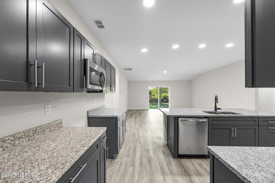 Furnished interior view inside a new home in , Jacksonville (Image 9).