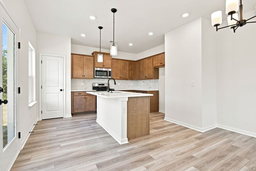 Furnished interior view inside a new home in Hampshire Hills, Columbia (Image 7). Furnished interior view inside a new home in Hampshire Hills, Columbia (Image 7).