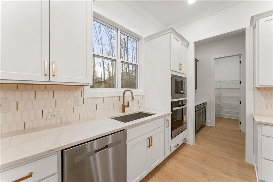 Furnished interior view inside a new home in The Reserve at Knollwood, Canton (Image 8).