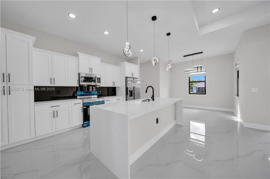 Furnished interior view inside a new home in , Lehigh Acres (Image 11). Furnished interior view inside a new home in , Lehigh Acres (Image 11).