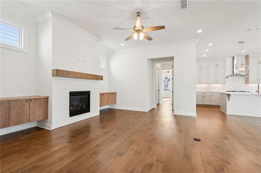 Spacious, unfurnished interior of a new home in Promenade at Sawnee Village, Cumming (Image 25). Spacious, unfurnished interior of a new home in Promenade at Sawnee Village, Cumming (Image 25).