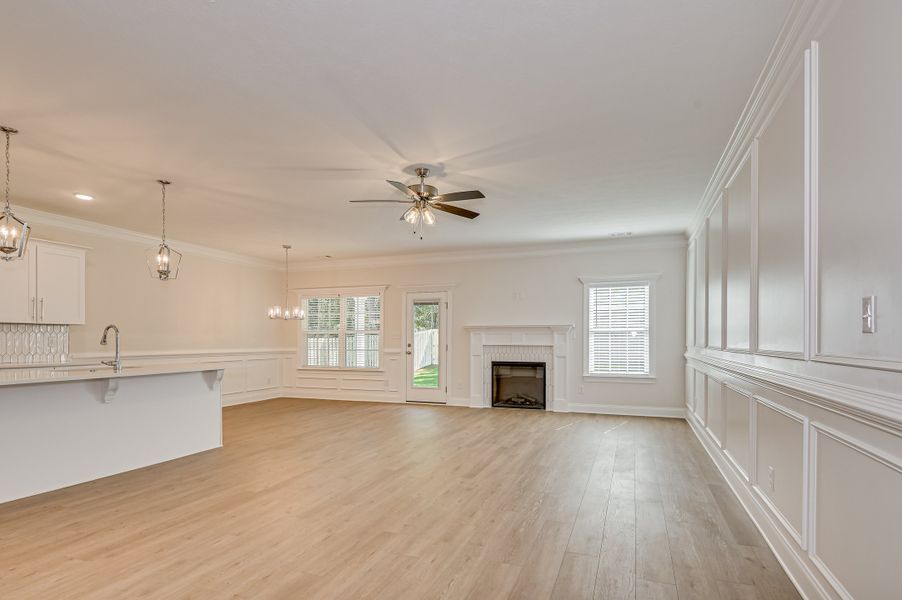Spacious, unfurnished interior of a new home in The Sanctuary, Aiken (Image 18).