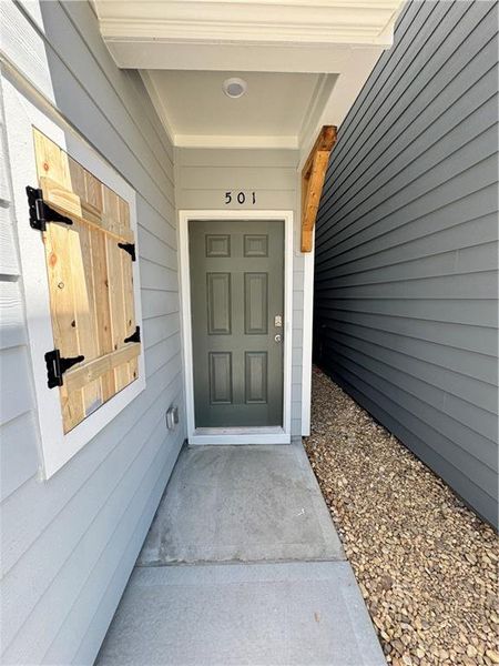Exterior details and patio area of a home in , Canton (Image 3).