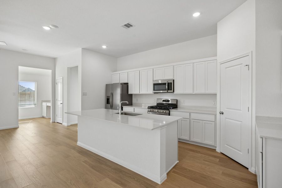 Furnished interior view inside a new home in Riviera Pines, Huffman (Image 9).