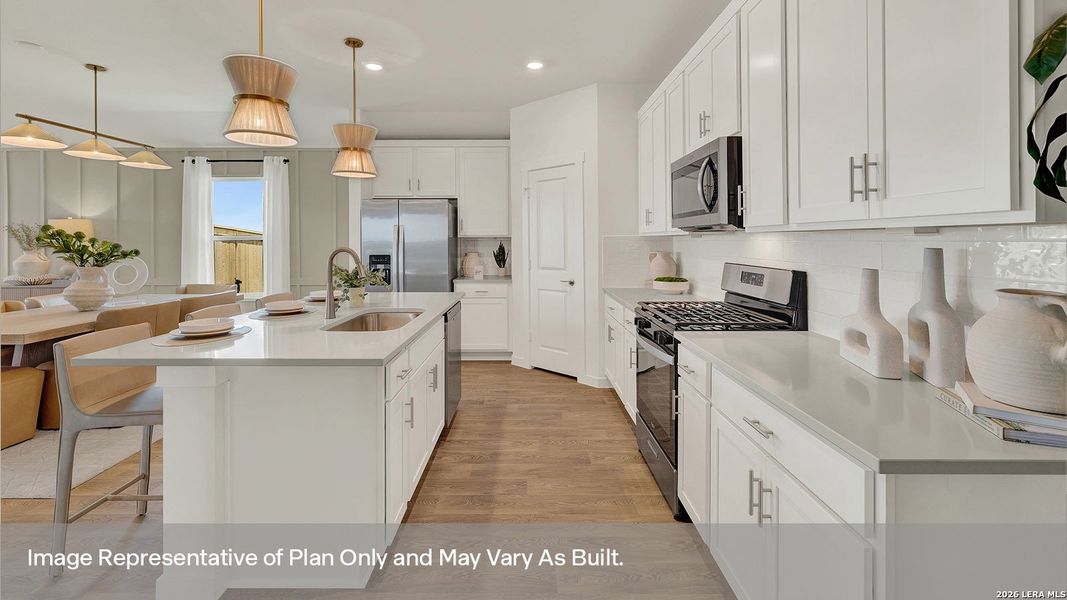 Furnished interior view inside a new home in Mayfair, New Braunfels (Image 24).