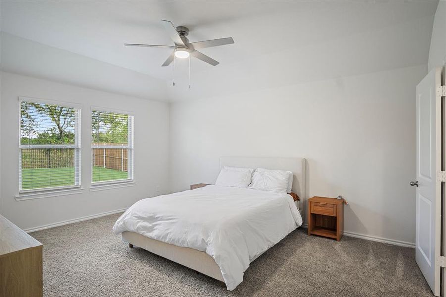 Furnished interior view inside a new home in , Fate (Image 23).