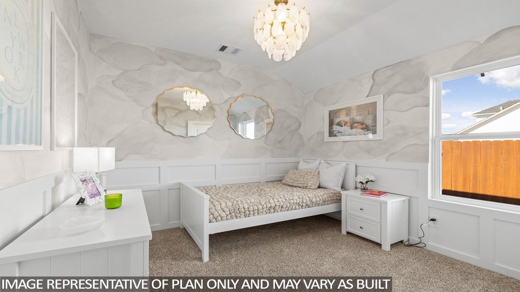 Furnished interior view inside a new home in Sunterra Lakes, Brookshire (Image 7).