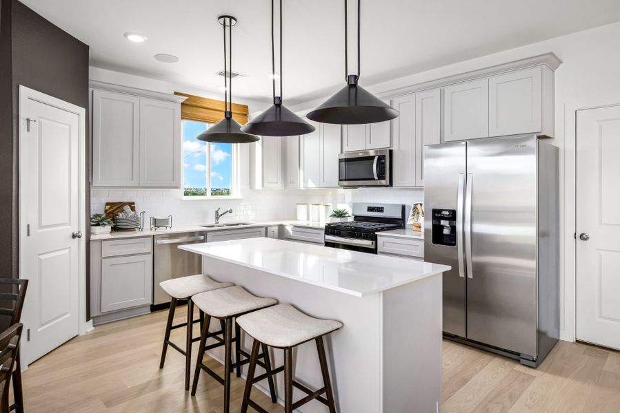 Representative furnished interior of a home built from the Sandalwood by Centex in Larson Crossing, Elgin (Image 11). Representative furnished interior of a home built from the Sandalwood by Centex in Larson Crossing, Elgin (Image 11).